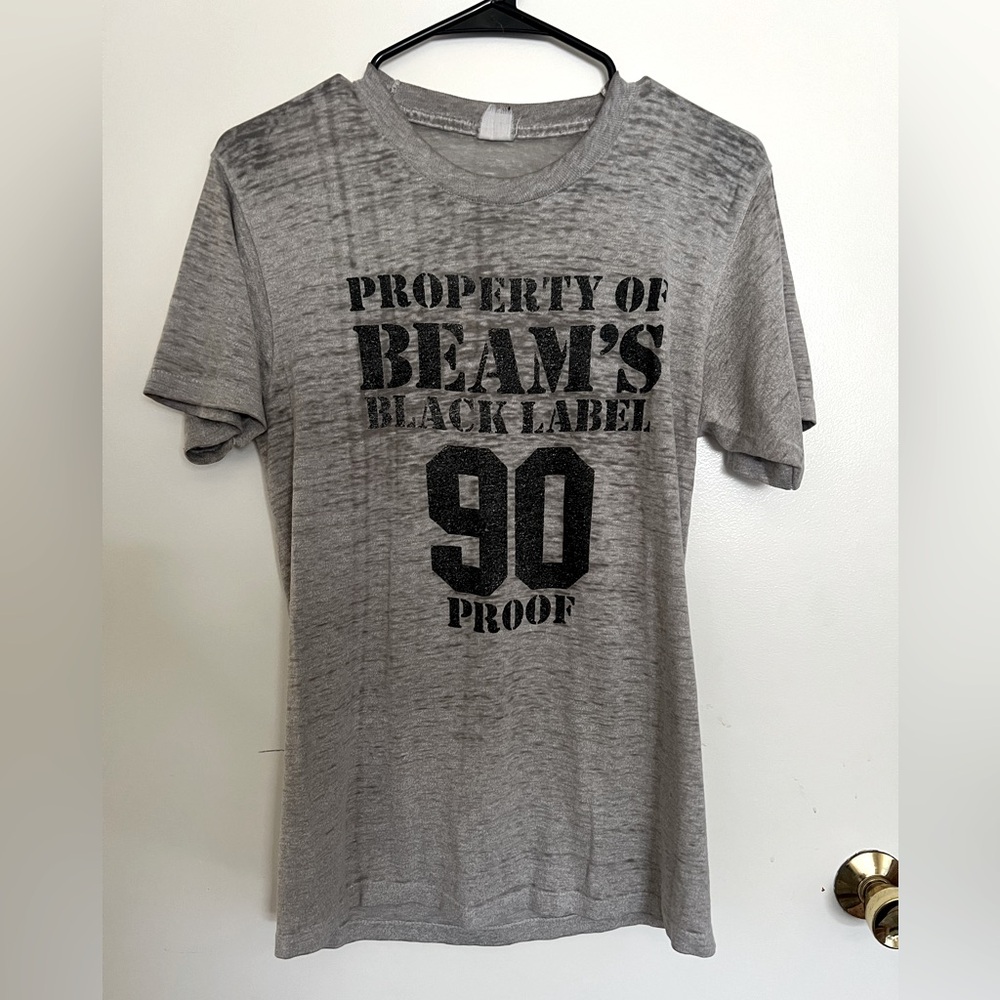 Vintage Gray Graphic T-Shirt